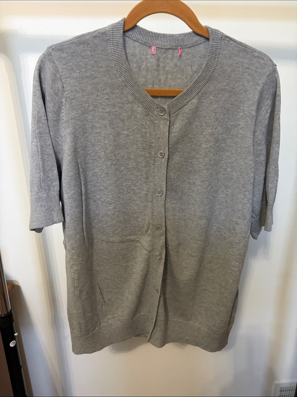 Woman within short sleeve lightweight knit sweater cardigan , MORE COLORS LISTED